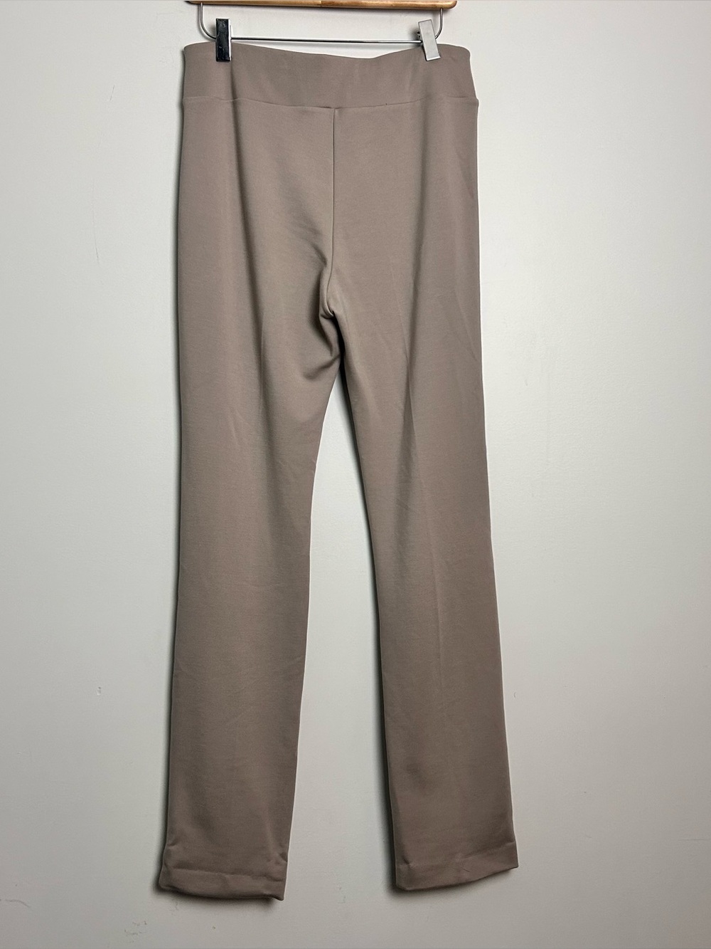 Insight|New York Taupe Scuba Stretch Pull On Skinny Pants sz 8